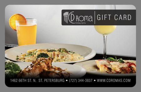 CD Roma's - Gift Card - Front