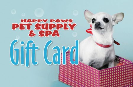 Happy Paws Spa - Gift Card