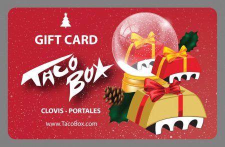 Taco Box - Gift Card - Front - Holiday - PROOF